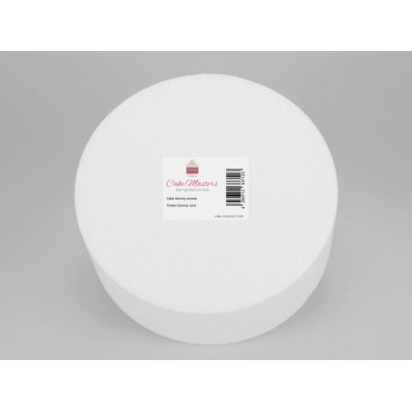 Polystyrene / Styrofoam Cake Dummy 25 cm x 5 cm