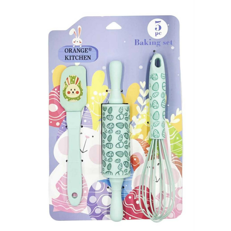 Green Easter mini baking set of 3