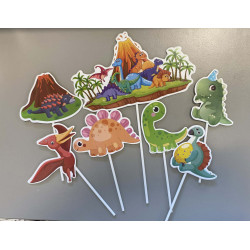 Dínós torta beszúró szett 2.