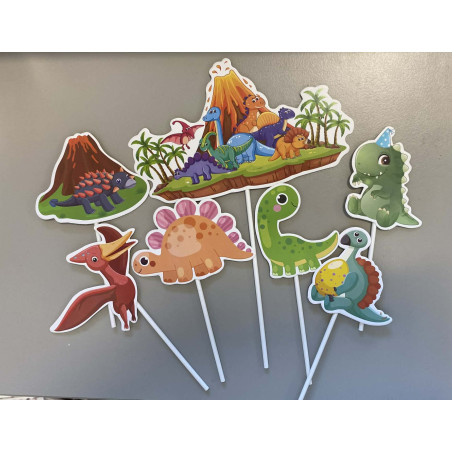 Dínós torta beszúró szett 2.