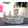 Princess silver crown withe crystal