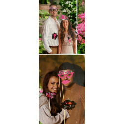 Fotókellék esküvőre, bulira 10 db-os