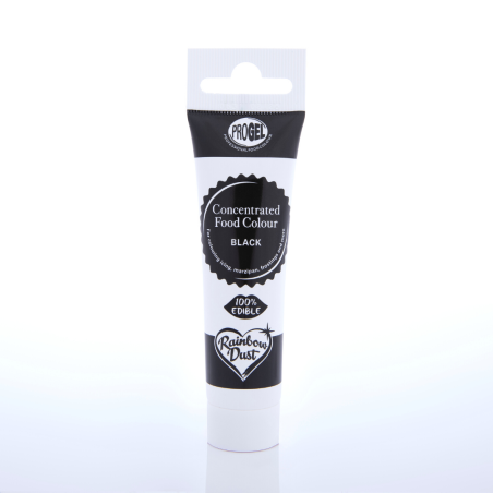 Rainbow Dust Fekete Gélfesték 25g