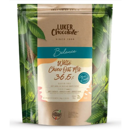 Luker Oat Milk White 36,5% Vegán csokoládé 200g