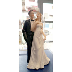 Wedding couple elegant 15 cm