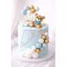 Baby shower & first birthday cake decoration set