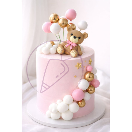 Babavárós, első szülinapos torta dekor szett