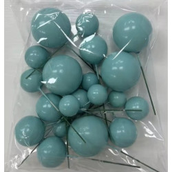 Gömb tortadíszek 20db/csomag