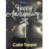 Happy Anniversary torta beszúró díszek