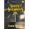 Happy Anniversary torta beszúró díszek