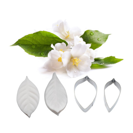 Jázminvirág szilikon erező és kiszúró szett