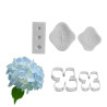 Hydrangea cutter and veiner set of 5