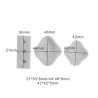 Hydrangea cutter and veiner set of 5