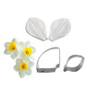 Daffodil cutters and veiner set of 4