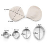 Rose cutters and veiners set of 6