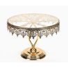 Vintage Golden Cake Stand 31cm