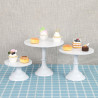 Classic Elegance White Cake Stand 20 cm