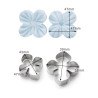 Hydrangea cutter and veiner set of 4