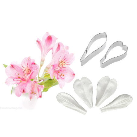 Alstroemeria kiszúró és erező szett