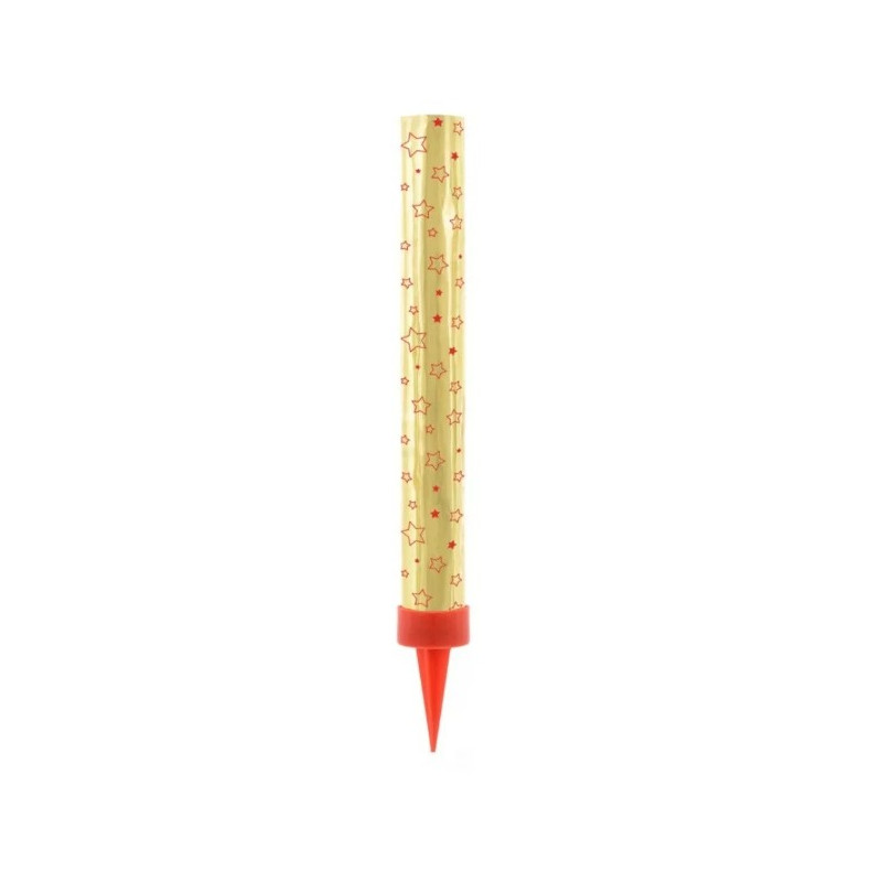 Mini Sparkling Fireworks 60mm, silver sparkle