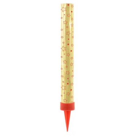 Mini Sparkling Fireworks 60mm, silver sparkle