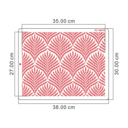 Wheat Pattern Extra Large Stencil