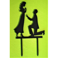 Engagement Wooden Cake...