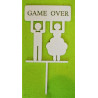 Game Over Wedding Cake Topper