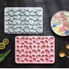 Coffee beans silicone mold of 54 cavities
