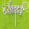 Happy Birthday Fehér Lufis fafelirat