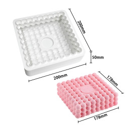 3D Bubble Cube Mousse Silicone Mould