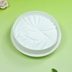 3D Swirl Mousse Silicone Mould