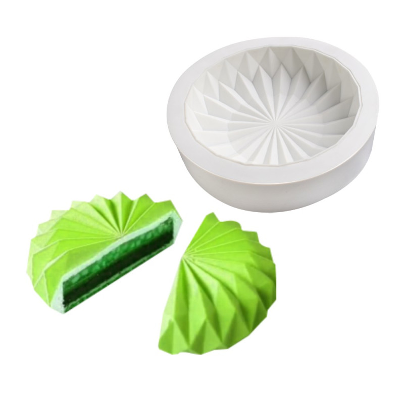 3D Origami Mousse Silicone Mould