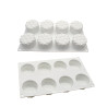 Spirál virágmintás monodesszert mousse szilikon forma