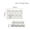 3D Spiral Flowers Mono Dessert Mousse Silicone Mould