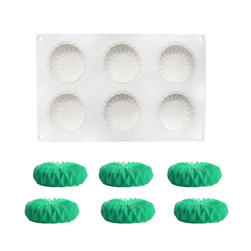 Origami mintás mono desszert mousse szilikon forma