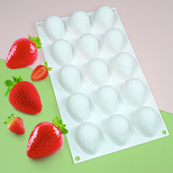 Strawberry Mono Dessert Silicone Mould