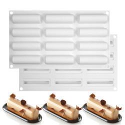 Silicone Chocolate Bar and Mousse Mould