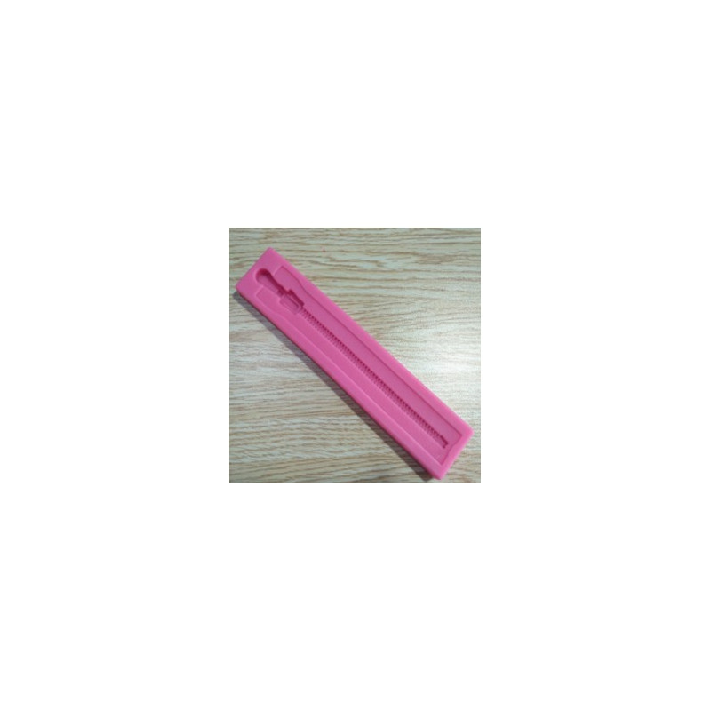 Zipper silicone mould