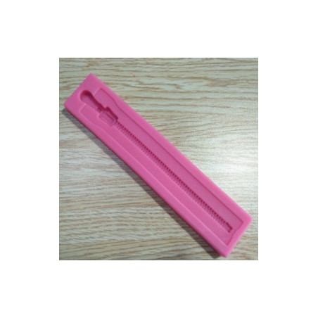 Zipper silicone mould