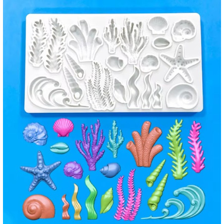 Marine Theme silicone mould