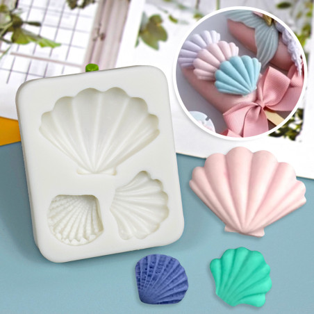 Pearl Oyster silicone mould