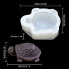 Turtle silicone mould
