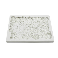 Flower carpet silicone mould