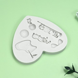 Golf equipment set silicone mould