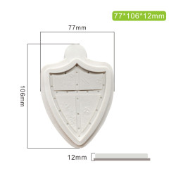Medieval Shield silicone mould