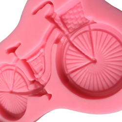 Bicycle silicone mould