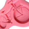 Bicycle silicone mould