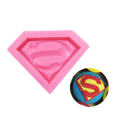 Superman Logo silicone mould