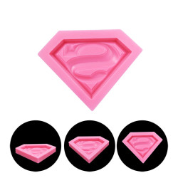 Superman Logo silicone mould